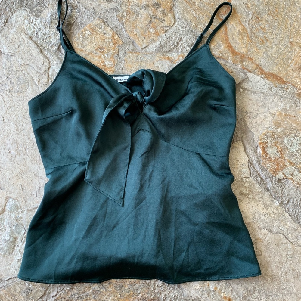 Abercrombie and Fitch green blouse